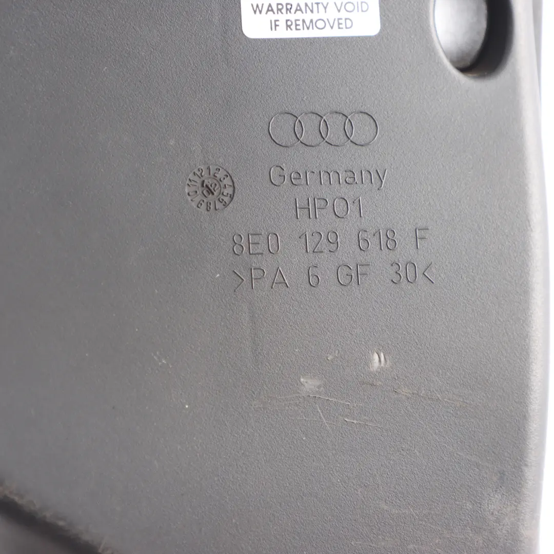 Audi A4 S4 B6 B7 8E 4.2 V8 Petrol Air Intake Pipe Hose Duct - SKU 8E0129618F - Part number 8E0129618F