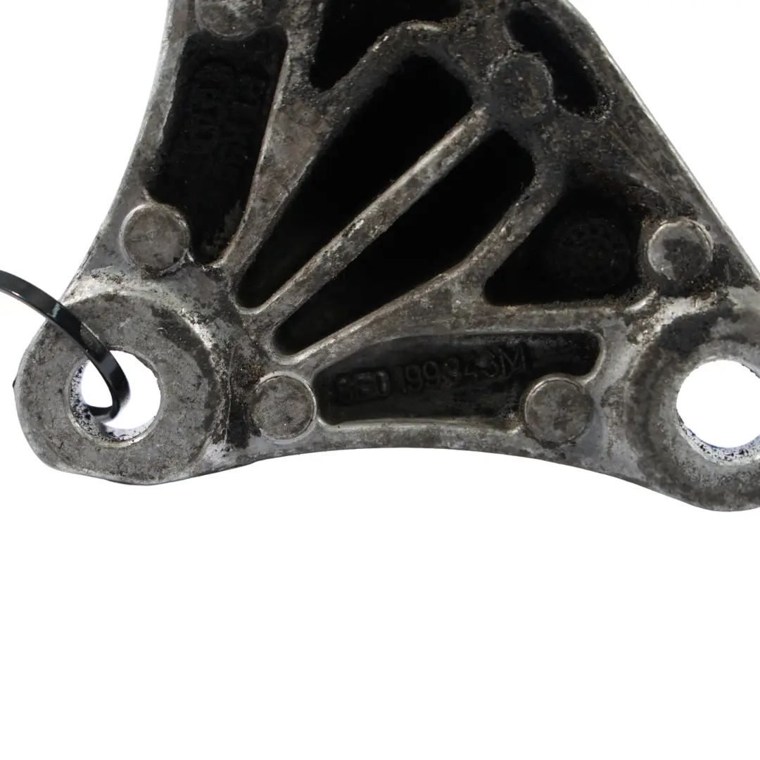 Bracket Bearing Mount Carrier Support to Audi A6 B6 4.2 Petrol Engine with Part number 8E0199343M Audi A6 B6 4.2 Petrol Engine Bracket Bearing Mount Carrier Support - SKU 8E0199343M - Part number 8E0199343M