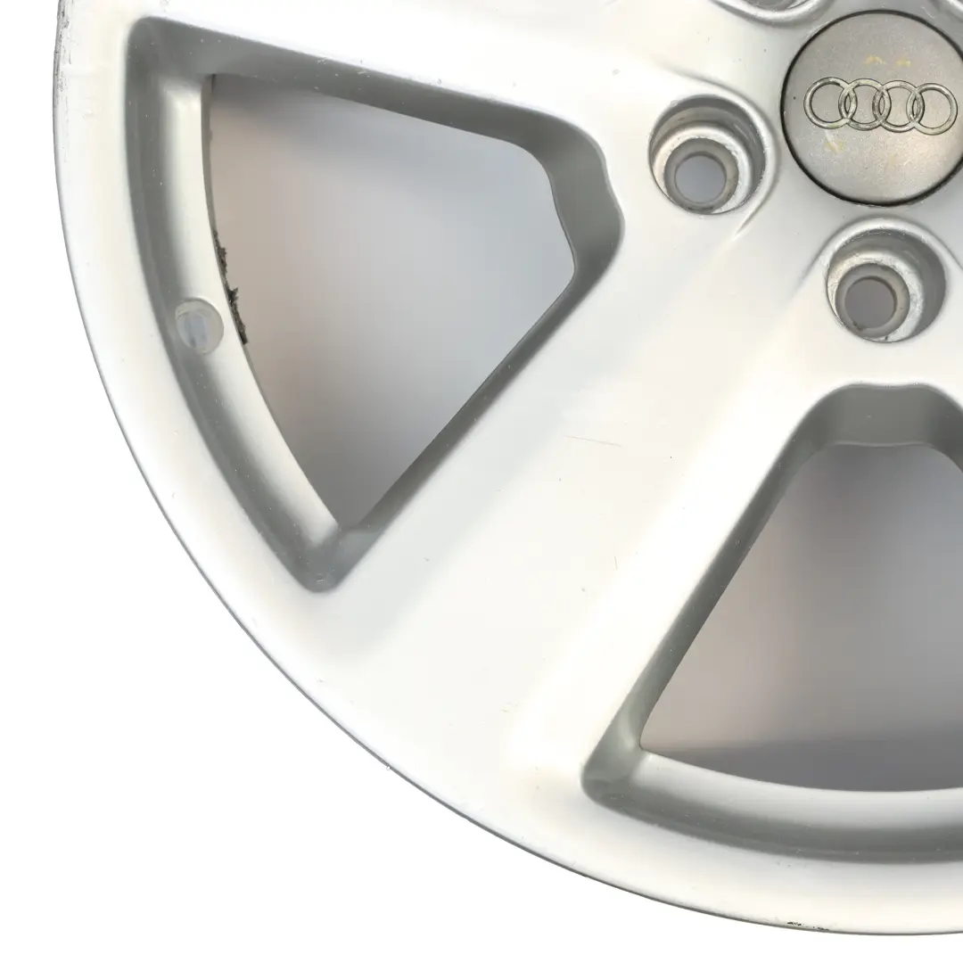 Audi A4 B7 Jante en alliage argenté 18" ET:43 8J - SKU 8E0601025AK-1 - Numéro de pièce 8E0601025AK