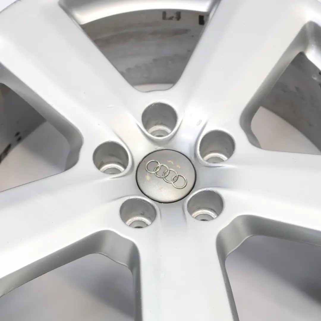 Audi A4 B7 Jante en alliage argenté 18" ET:43 8J - SKU 8E0601025AK-1 - Numéro de pièce 8E0601025AK