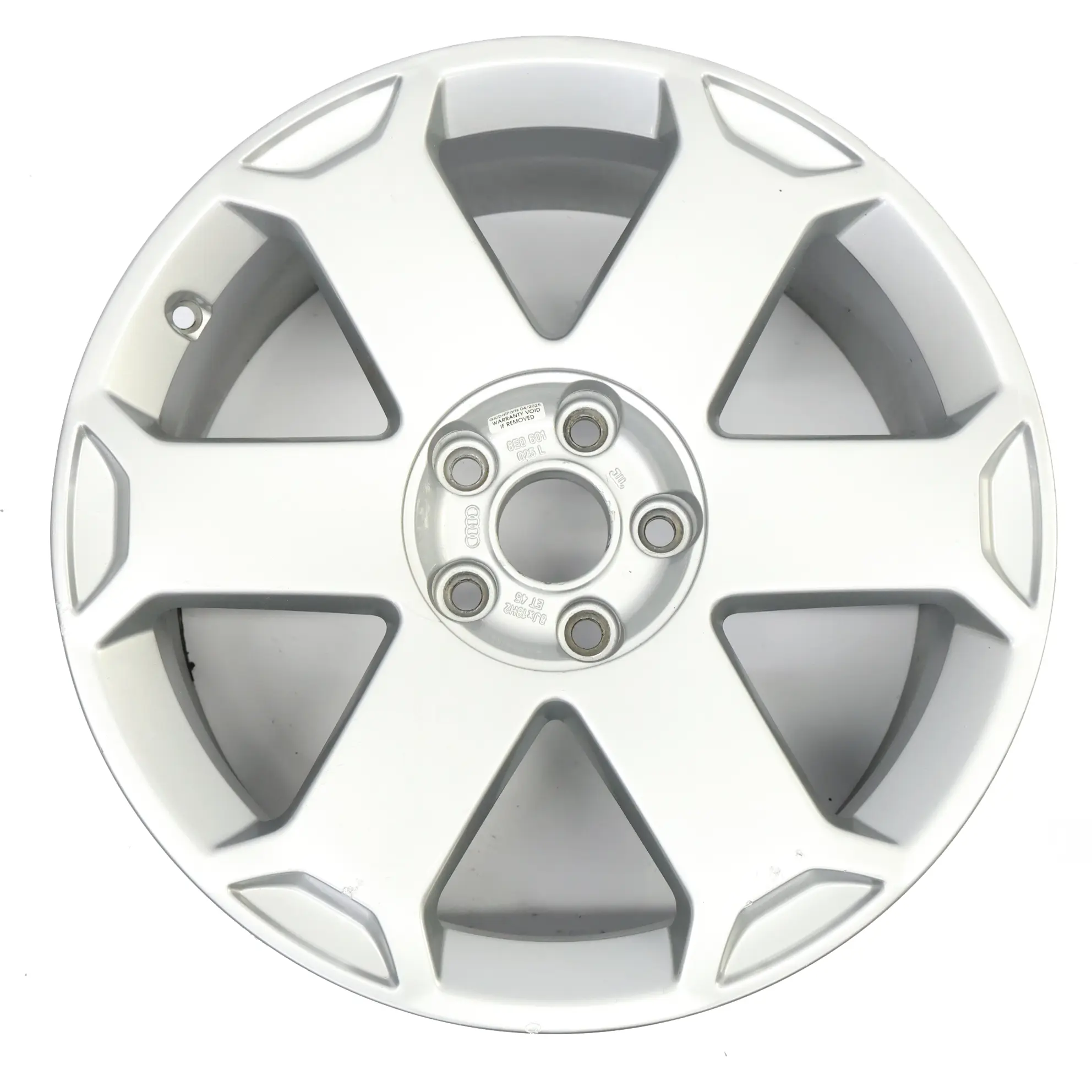 Audi A4 B7 8E Cerchi In Lega Argento 18" ET:45 8J 8E0601025L