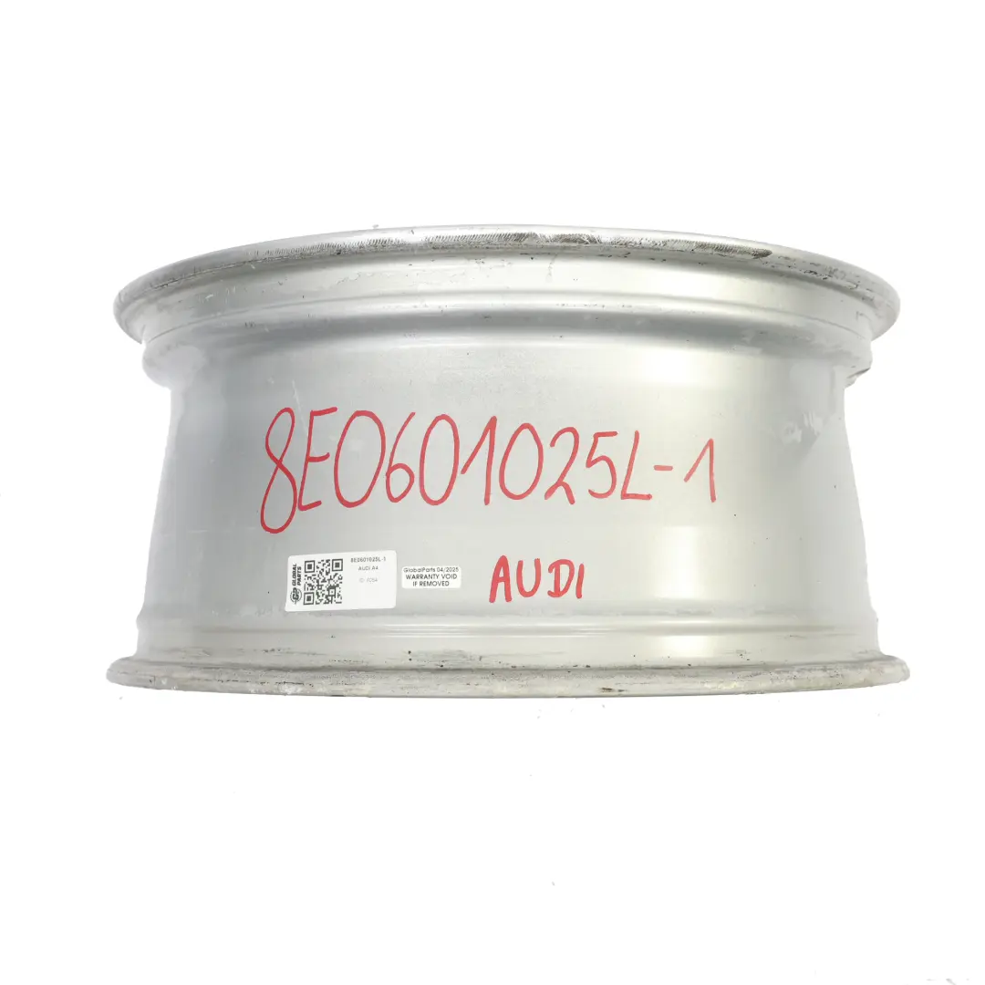 Audi A4 B7 8E Silberne Leichtmetallfelge Alufelge 18" ET:45 8J - SKU 8E0601025L-1 - Teilenummer 8E0601025L