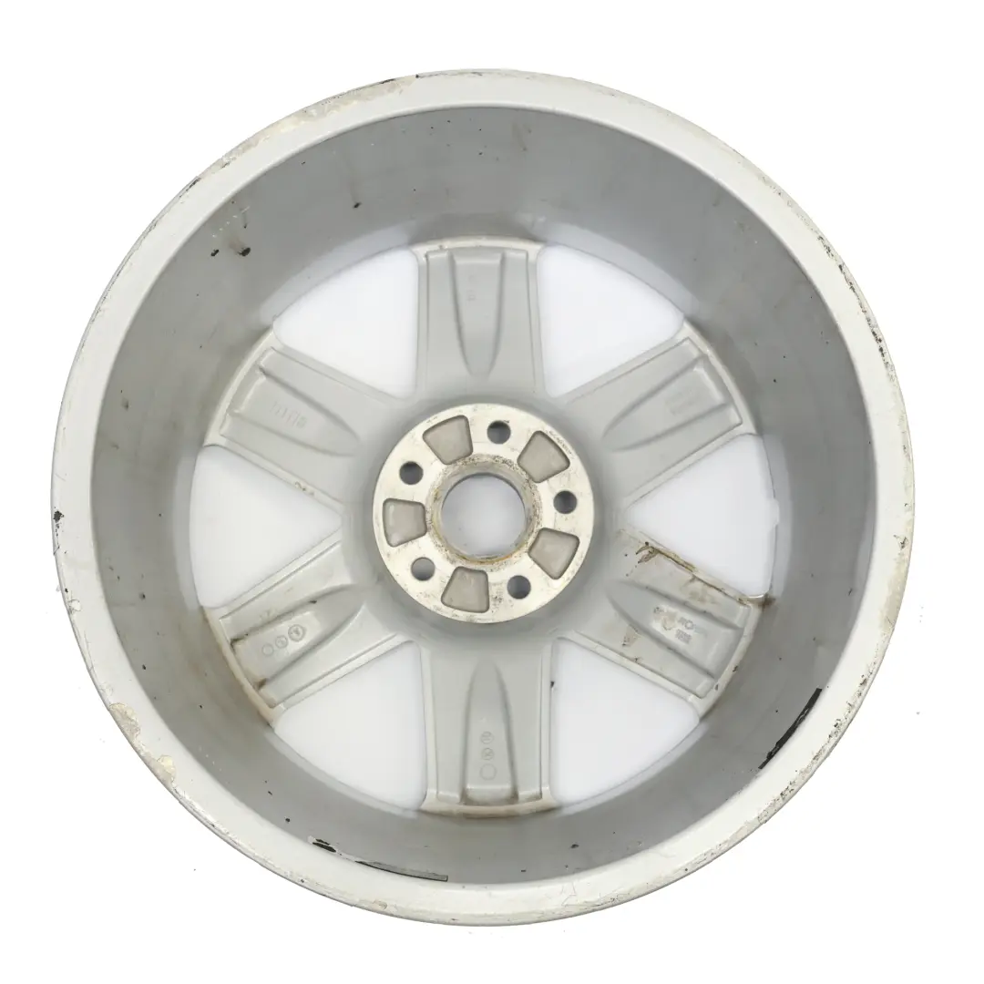 Audi A4 B7 8E Silberne Leichtmetallfelge Alufelge 18" ET:45 8J - SKU 8E0601025L-1 - Teilenummer 8E0601025L