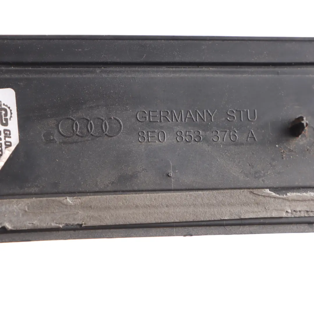 Door Sill Cover Rear Right O/S Step Panel Trim to Audi A4 S4 B6 with Part number 8E0853376A Audi A4 S4 B6 Door Sill Cover Rear Right O/S Step Panel Trim - SKU 8E0853376A - Part number 8E0853376A