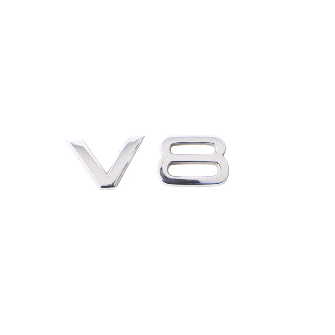 Emblemat Błotnika V8 Chrom do Audi A4 RS4 B8 A5 S5 8T V8 o numerze 8E0853601B Audi A4 RS4 B8 A5 S5 8T V8 Emblemat Błotnika V8 Chrom - SKU 8E0853601B - Numer Części 8E0853601B