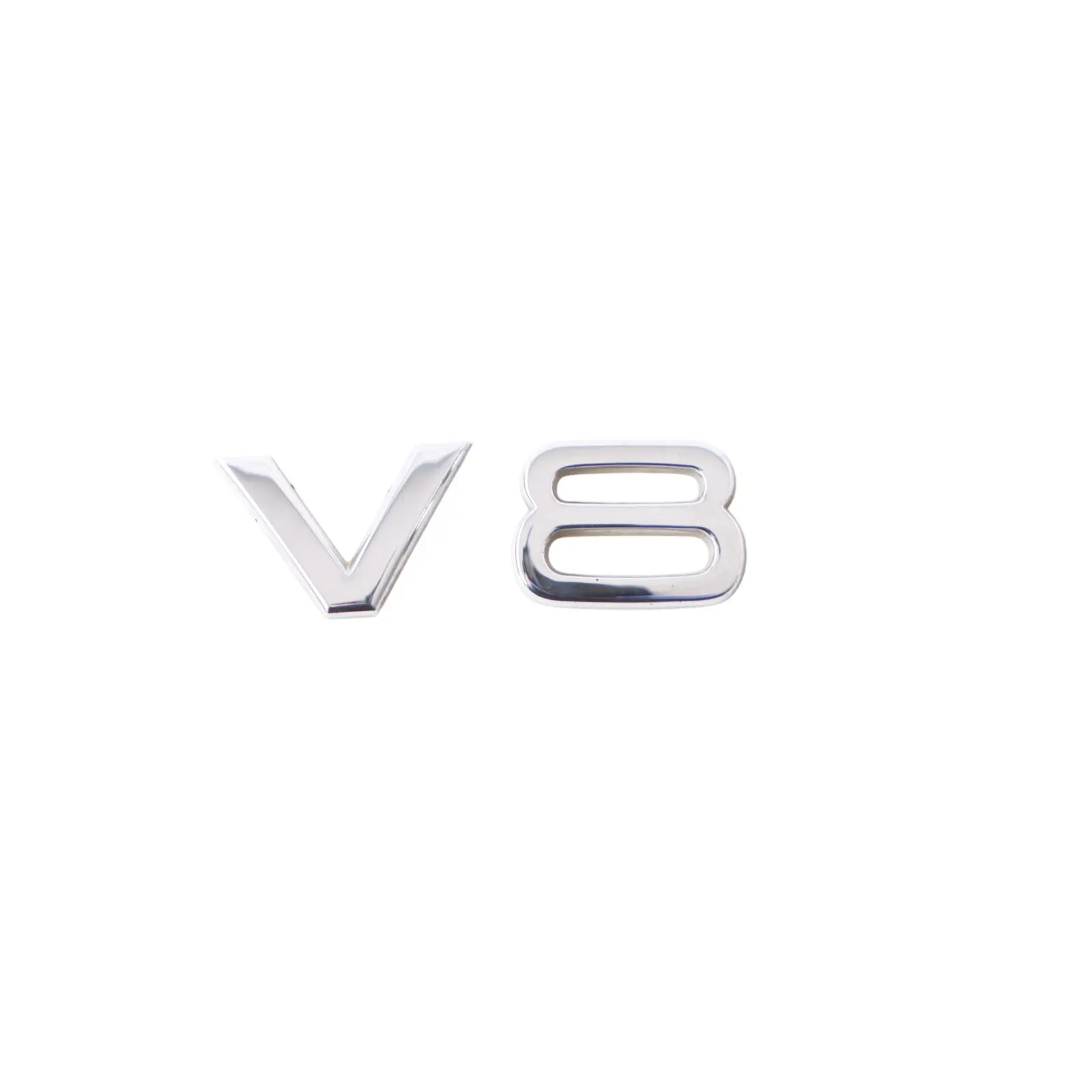 Audi A4 RS4 B8 A5 S5 8T V8 Side Wing Fender Emblem Badge Chrome 8E0853601B