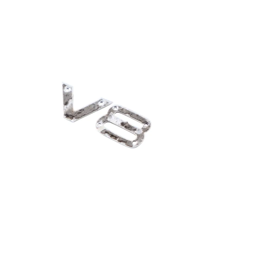 Audi A4 RS4 B8 A5 S5 8T V8 Seitenflügel Kotflügel Emblem Chrom - SKU 8E0853601B - Teilenummer 8E0853601B