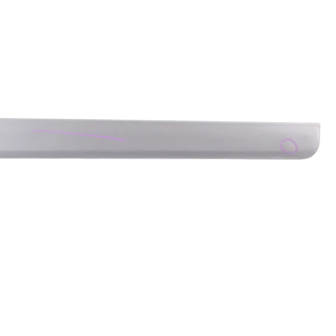 Audi A4 S4 B7 Side Skirt Door Sill Cover Right O/S Panel Akoya Silver - Y7H - SKU 8E0853960-ASI - Part number 8E0853960