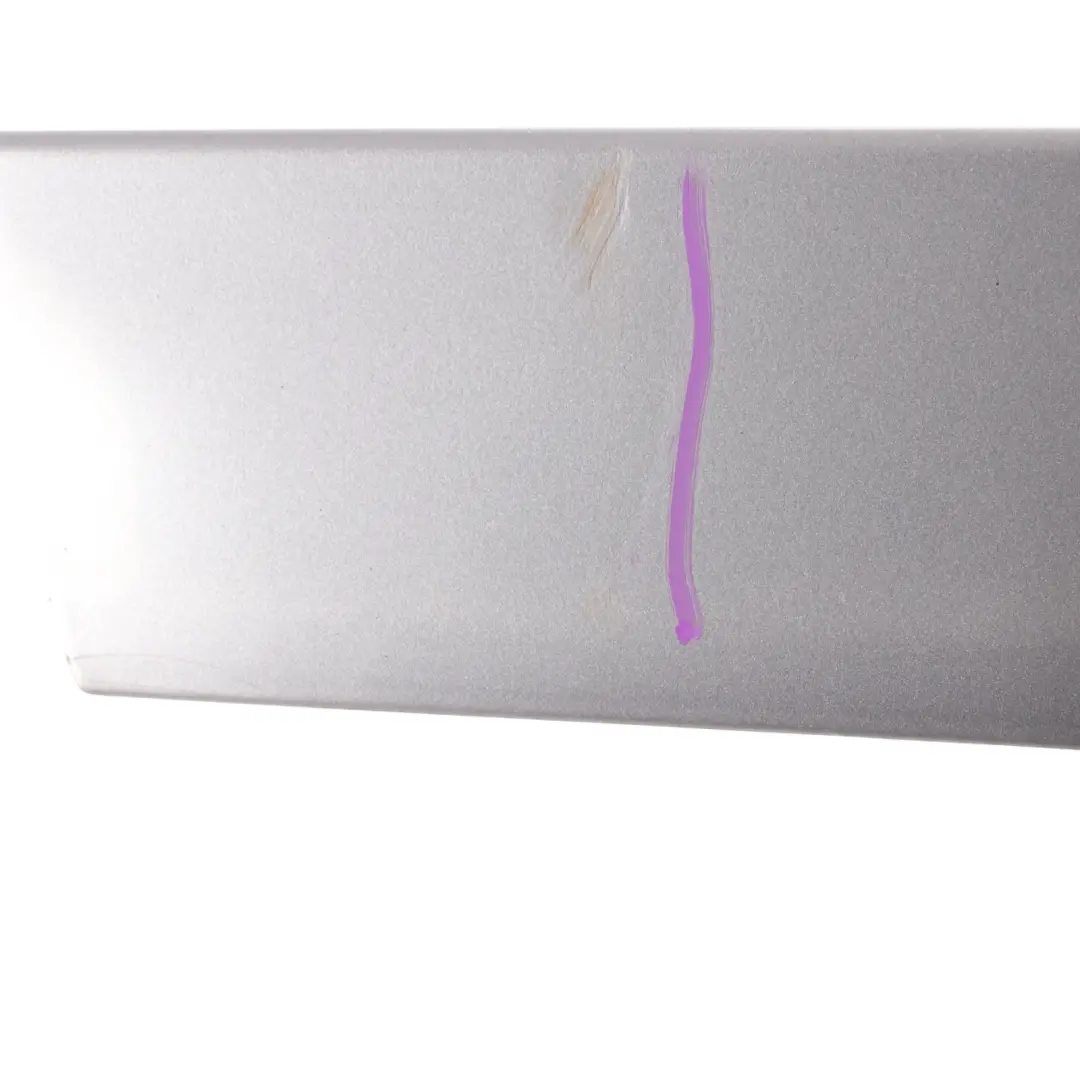 Door Lower Strip Moulding Left N/S Akoya Silver Metallic - Y7H to Audi A4 B7 Rear with Part number 8E0853969 Audi A4 B7 Rear Door Lower Strip Moulding Left N/S Akoya Silver Metallic - Y7H - SKU 8E0853969-ASI - Part number 8E0853969