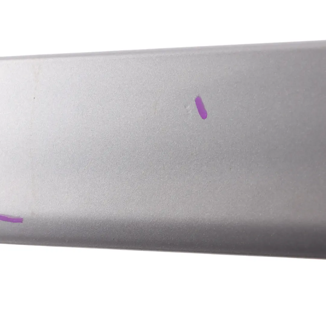 Audi A4 B7 Rear Door Lower Strip Moulding Right O/S Silver Akoya Metallic - Y7H - SKU 8E0853970-ASI - Part number 8E0853970