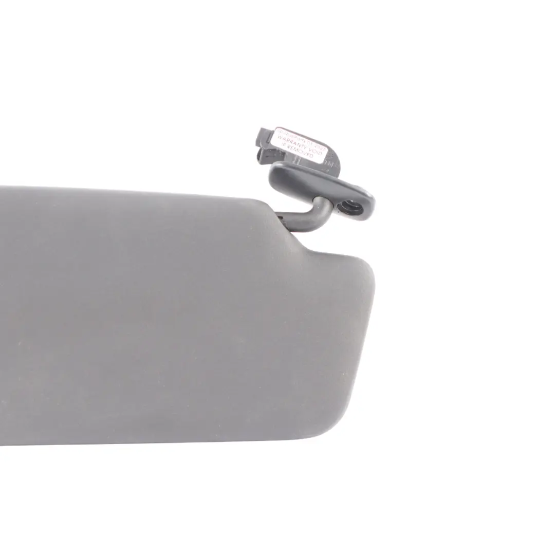 Audi A4 B7 Sun Visor Cover Left N/S Panel Trim Sunvisor Black - SKU 8E0857551A-1 - Part number 8E0857551A