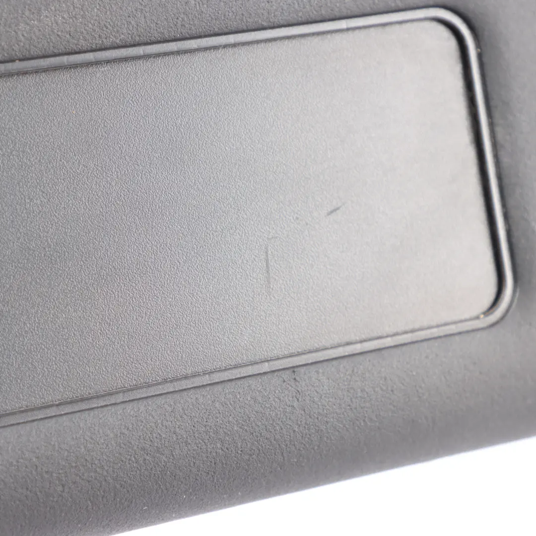 Audi A4 B7 Sun Visor Cover Left N/S Panel Trim Sunvisor Black - SKU 8E0857551A-1 - Part number 8E0857551A