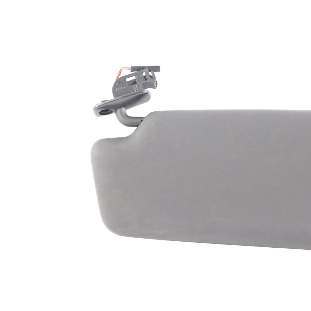 Audi A4 B7 Sun Visor Cover Right O/S Panel Trim Sunvisor Black - SKU 8E0857552A-1 - Part number 8E0857552A