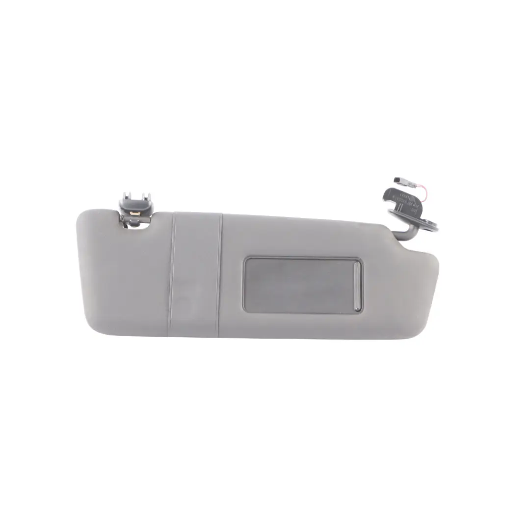 Audi A4 B7 Sun Visor Cover Right O/S Panel Trim Sunvisor Black - SKU 8E0857552A-1 - Part number 8E0857552A