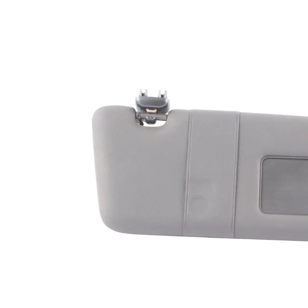 Audi A4 B7 Sun Visor Cover Right O/S Panel Trim Sunvisor Black - SKU 8E0857552A-1 - Part number 8E0857552A