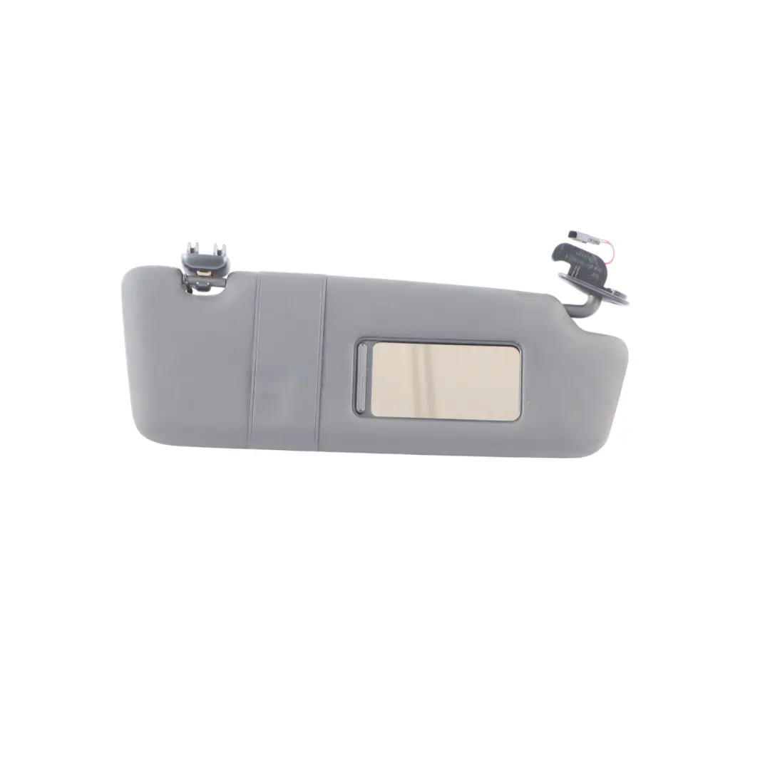Audi A4 B7 Sun Visor Cover Right O/S Panel Trim Sunvisor Black - SKU 8E0857552A-1 - Part number 8E0857552A