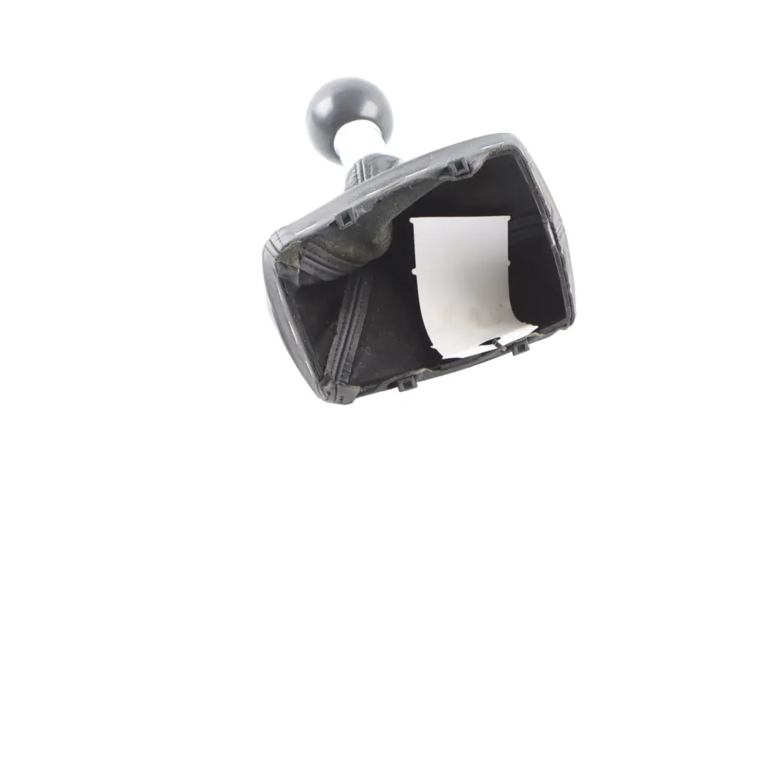 Audi A4 S4 B6 B7 Gear Knob Lever Handle 6-Speed Leather - SKU 8E0863278CM - Part number 8E0863278CM