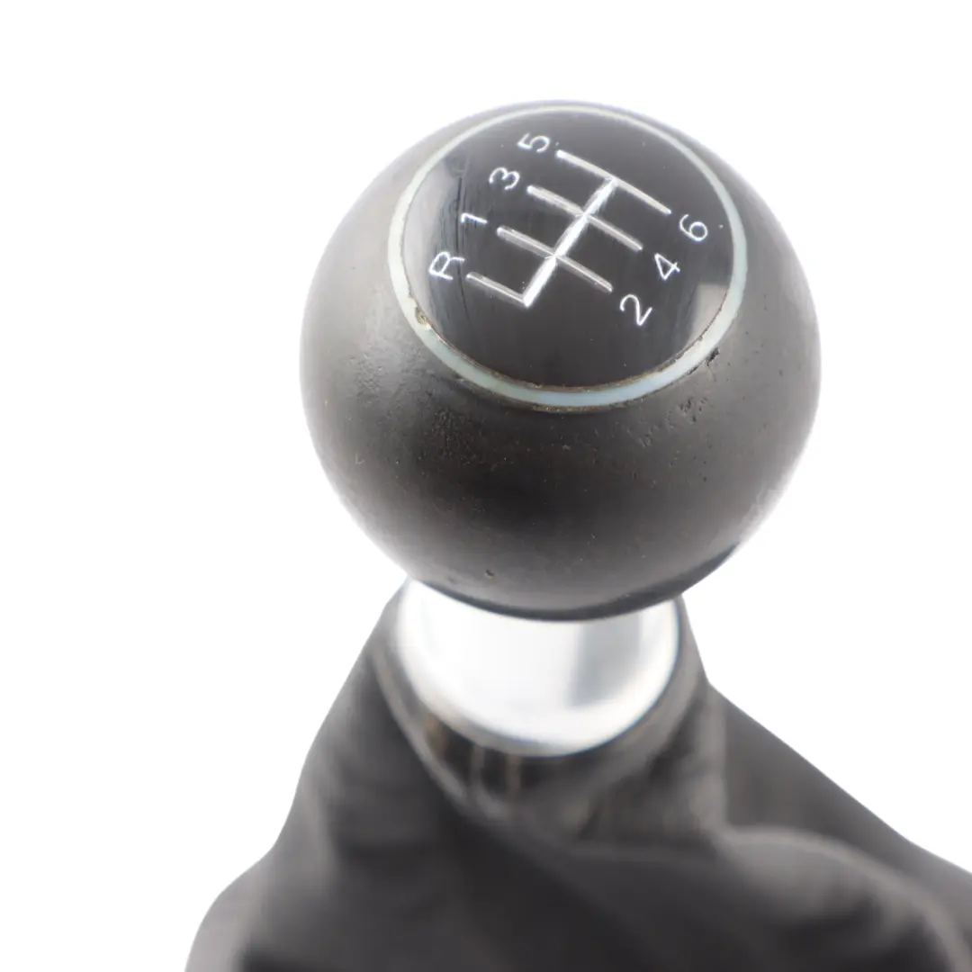 Audi A4 S4 B6 B7 Gear Knob Lever Handle 6-Speed Leather - SKU 8E0863278CM - Part number 8E0863278CM