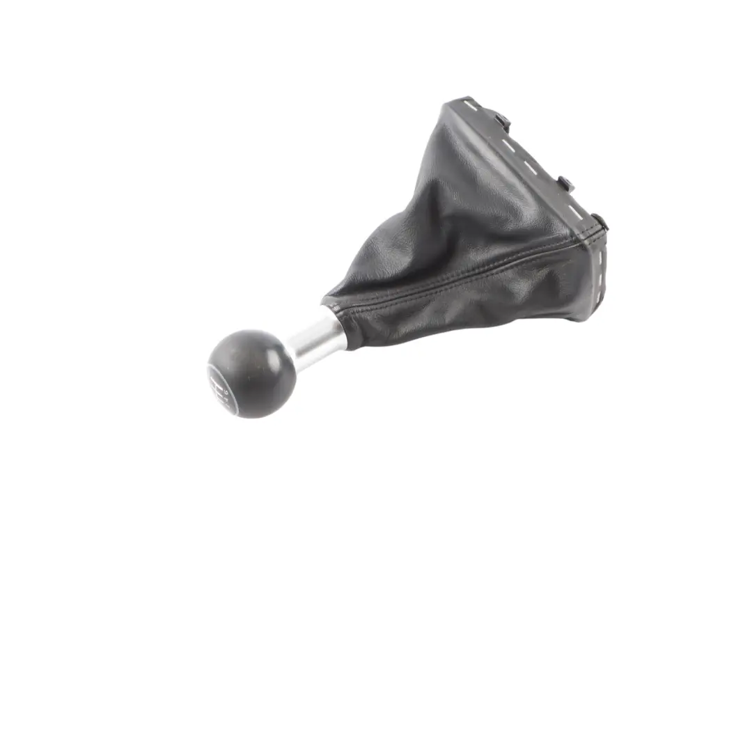 Audi A4 S4 B6 B7 Gear Knob Lever Handle 6-Speed Leather - SKU 8E0863278CM - Part number 8E0863278CM