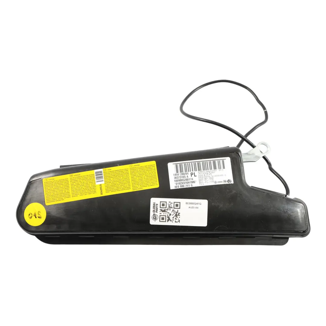 Module Air Latéral Gauche Siège Avant pour Audi A4 B7 à propos du numéro de pièce 8E0880241G Audi A4 B7 Module Air Latéral Gauche Siège Avant - SKU 8E0880241G - Numéro de pièce 8E0880241G