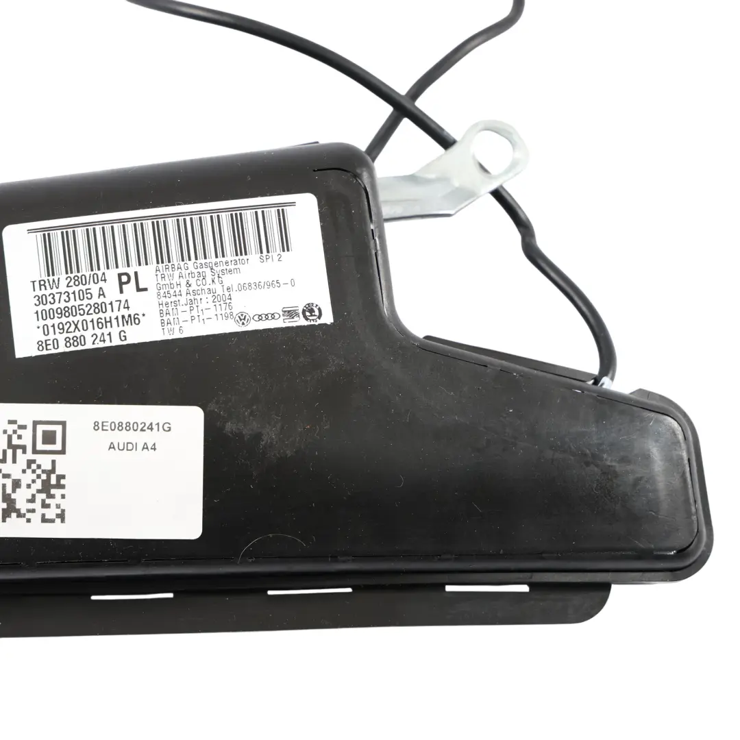 Asiento Delantero Lateral Módulo De Aire Izquierdo para Audi A4 B7 con número de pieza 8E0880241G Audi A4 B7 Asiento Delantero Lateral Módulo De Aire Izquierdo - SKU 8E0880241G - Número de pieza 8E0880241G