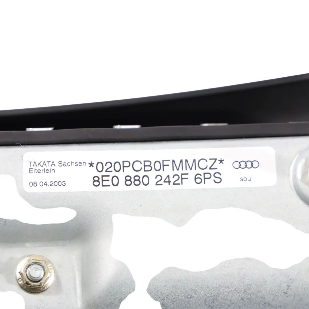 Poduszka Powietrzna Fotela Prawy Przód do Audi A4 S4 B6 o numerze 8E0880242F Audi A4 S4 B6 Poduszka Powietrzna Fotela Prawy Przód - SKU 8E0880242F - Numer Części 8E0880242F