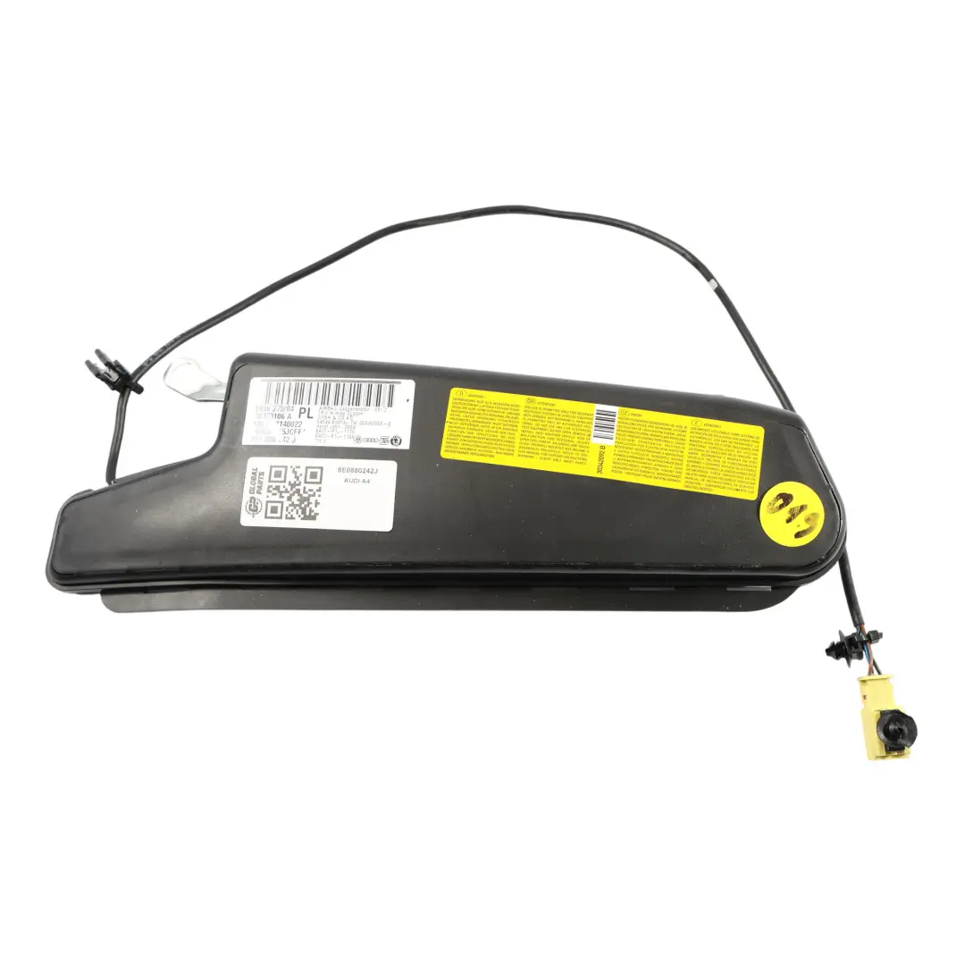 Front Seat Side Air Module Right O/S to Audi A4 B7 with Part number 8E0880242J Audi A4 B7 Front Seat Side Air Module Right O/S - SKU 8E0880242J - Part number 8E0880242J