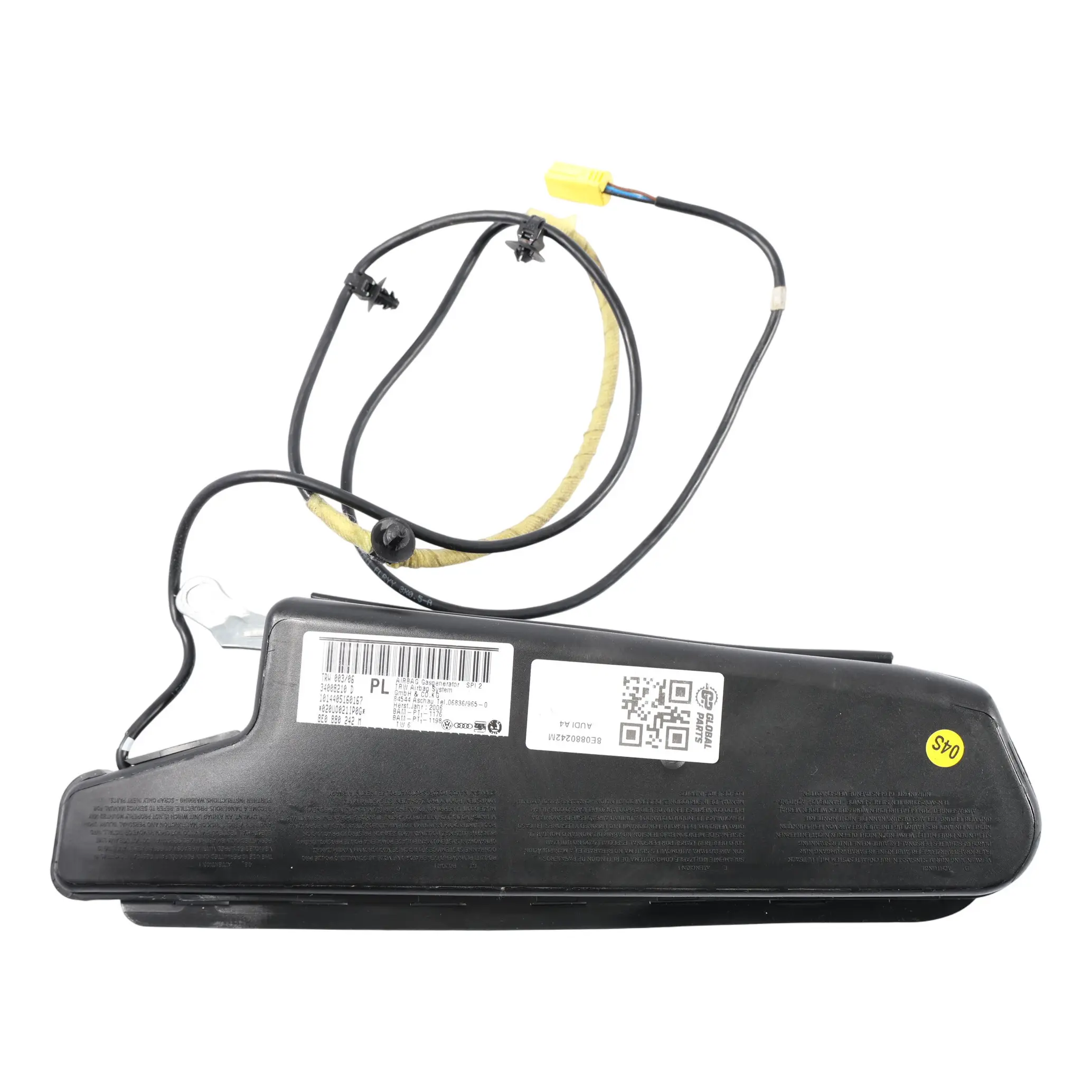 Audi A4 B7 Asiento Delantero Lado Módulo De Aire Derecho 8E0880242M