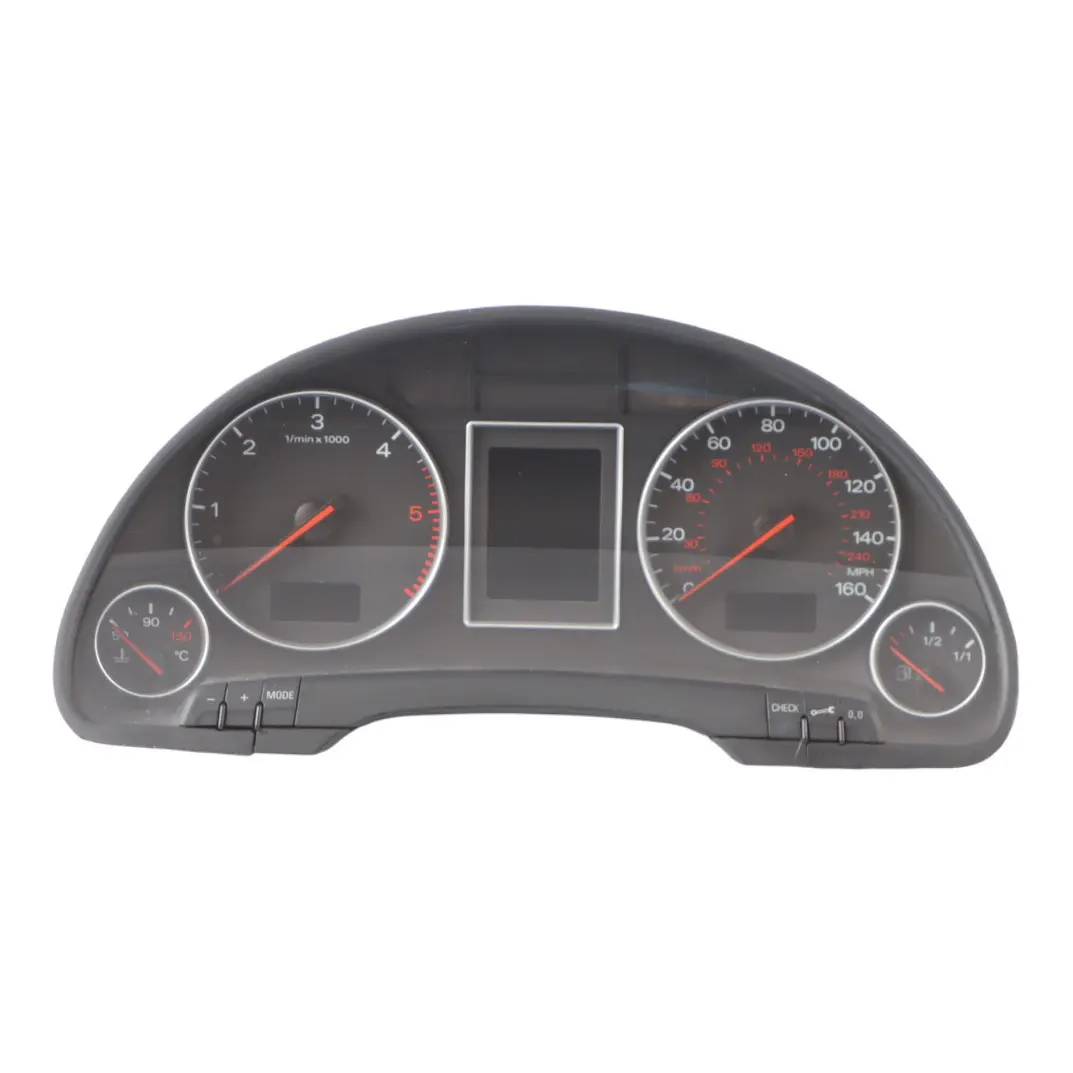 Instrument Cluster Speedo Clocks Meter Manual to Audi A4 B6 Diesel with Part number 8E0920950M Audi A4 B6 Diesel Instrument Cluster Speedo Clocks Meter Manual - SKU 8E0920950M - Part number 8E0920950M