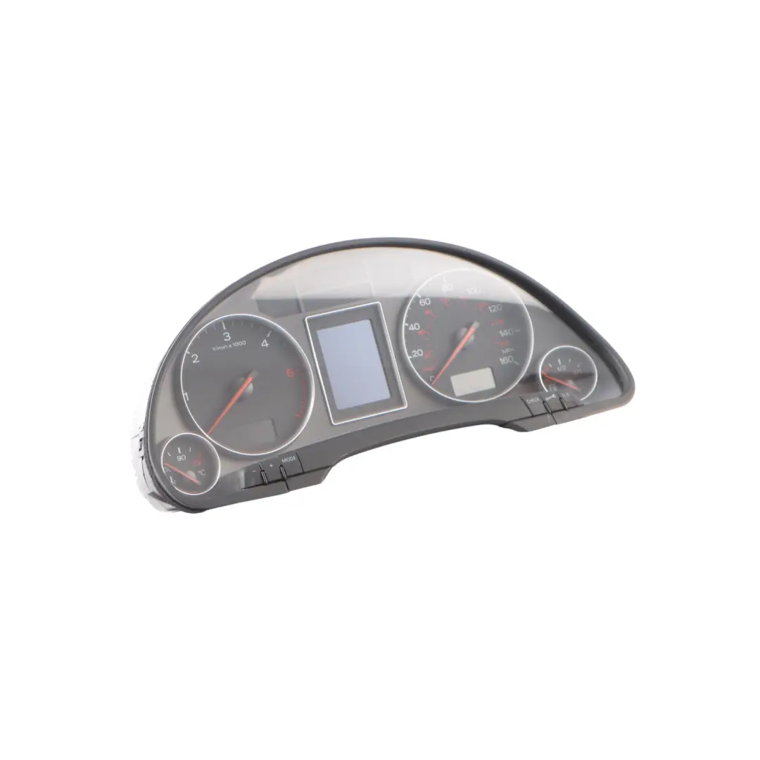 Instrument Cluster Speedo Clocks Meter Manual to Audi A4 B6 Diesel with Part number 8E0920950M Audi A4 B6 Diesel Instrument Cluster Speedo Clocks Meter Manual - SKU 8E0920950M - Part number 8E0920950M