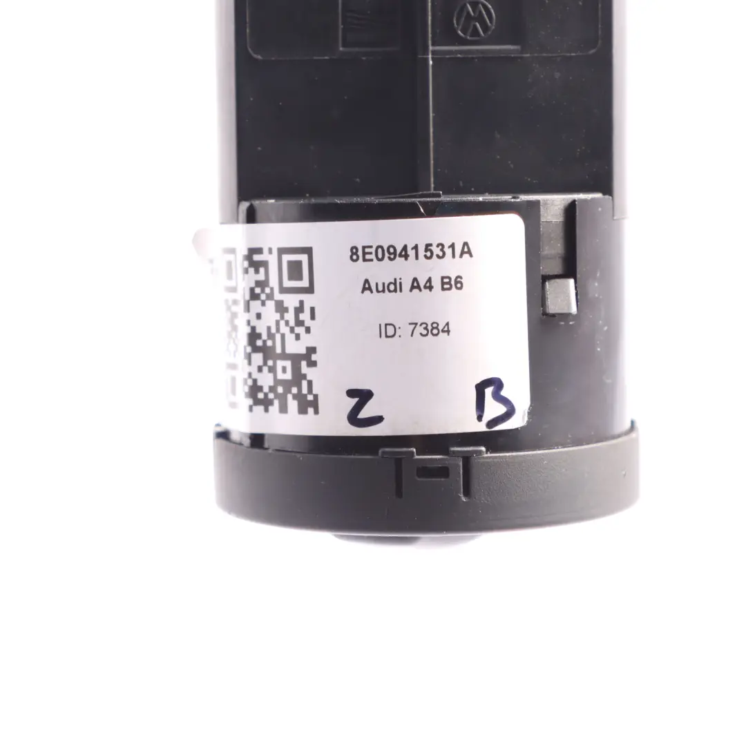Audi A4 B6 Lamp Headlight Fog Light Switch Panel Control Unit - SKU 8E0941531A - Part number 8E0941531A