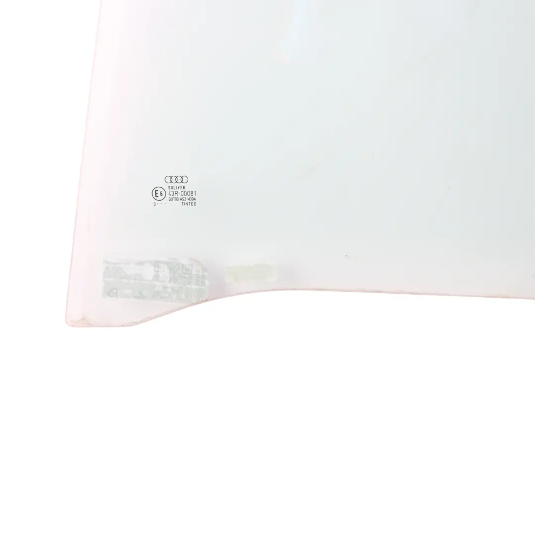 Audi A4 B6 B7 Door Window Tinted Glass Rear Left N/S AS2 - SKU 8E9845025 - Part number 8E9845025