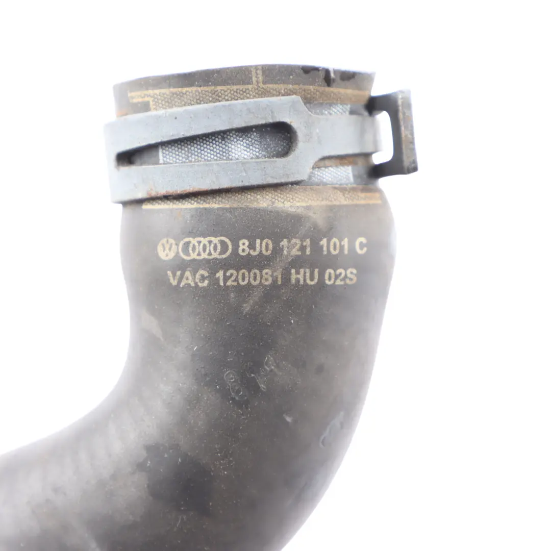 Water Hose Cooling Coolant Radiator Pipe Line to Audi TT 8J 2.0 TFSI with Part number 8J0121101C Audi TT 8J 2.0 TFSI Water Hose Cooling Coolant Radiator Pipe Line - SKU 8J0121101C - Part number 8J0121101C