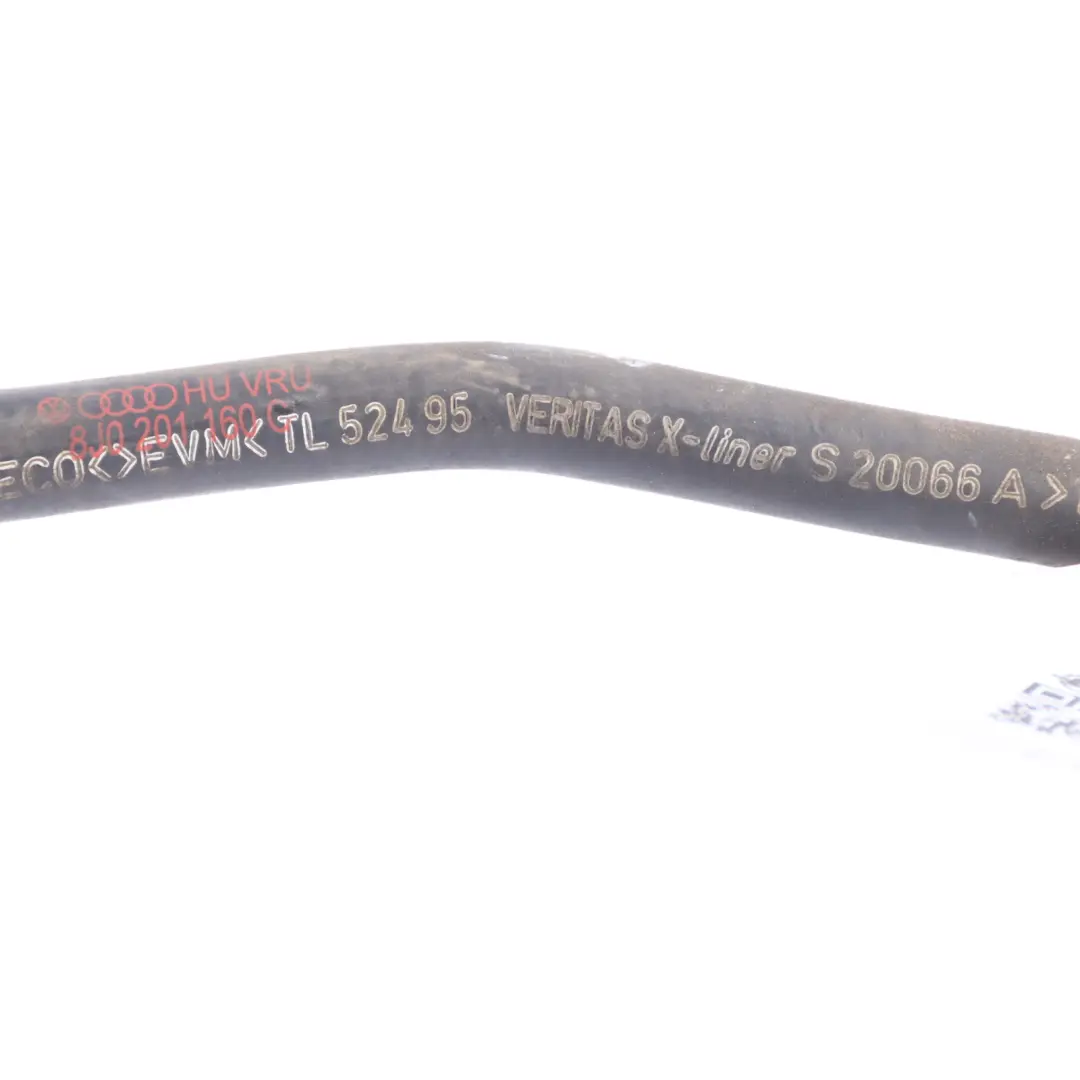 Charcoal Canister Breather Valve Pipe Hose Line Tube to Audi TT 8J with Part number 8J0201160C Audi TT 8J Charcoal Canister Breather Valve Pipe Hose Line Tube - SKU 8J0201160C - Part number 8J0201160C