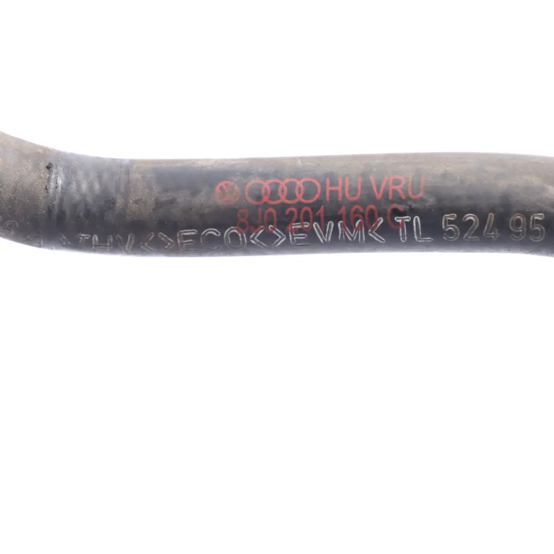 Charcoal Canister Breather Valve Pipe Hose Line Tube to Audi TT 8J with Part number 8J0201160C Audi TT 8J Charcoal Canister Breather Valve Pipe Hose Line Tube - SKU 8J0201160C - Part number 8J0201160C