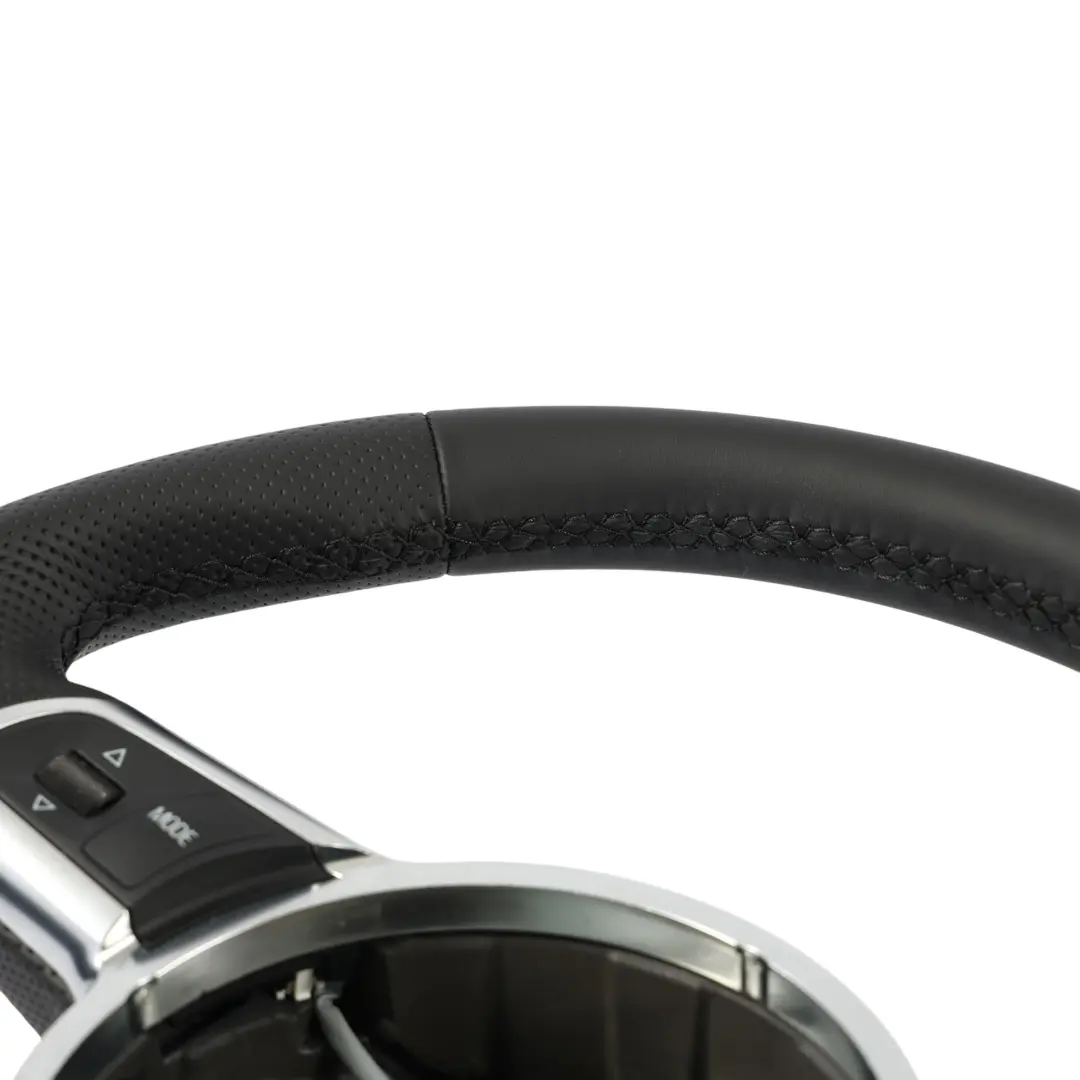 NUEVO Volante De Cuero Negro Palanca de Cambio Fondo Plano para Audi TT 8J con número de pieza 8J0419091C Audi TT 8J NUEVO Volante De Cuero Negro Palanca de Cambio Fondo Plano - SKU 8J0419091C-1 - Número de pieza 8J0419091C