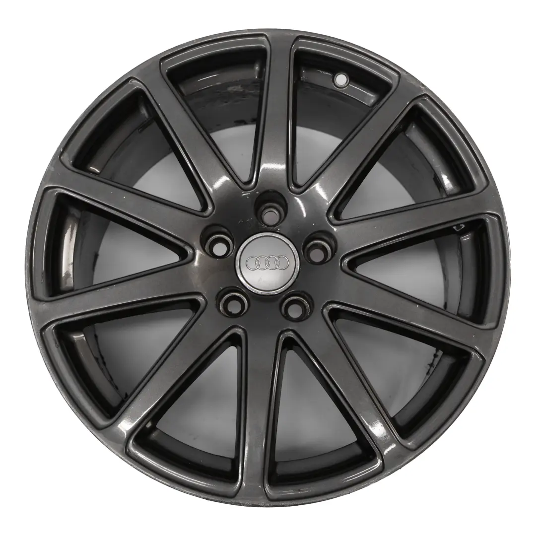 Audi TT Mk2 8J Jante Alliage Grise 18" ET:52 9J 10 Branches - SKU 8J0601025AB-1 - Numéro de pièce 8J0601025AB