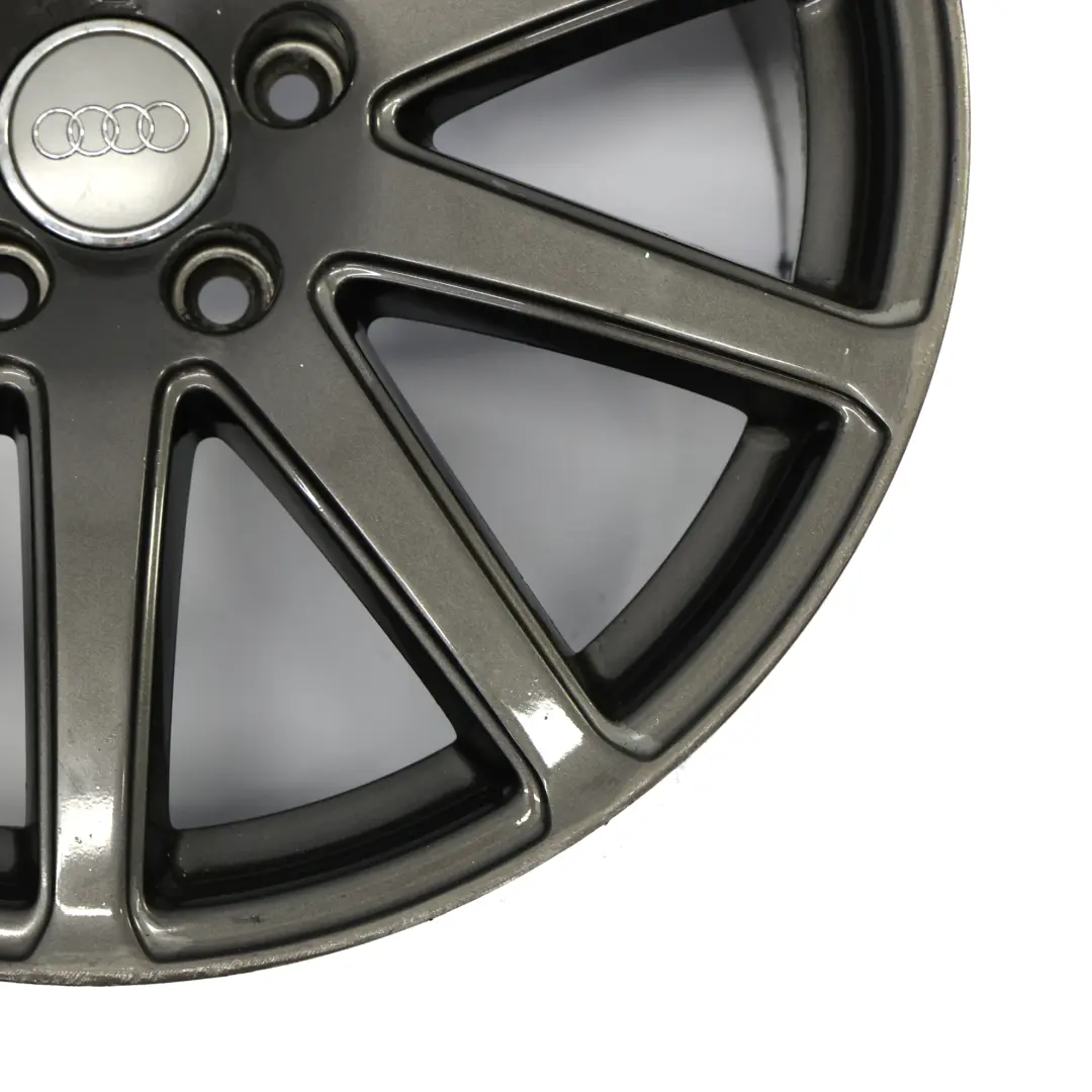 Mk2 8J Cerchio In Lega Grigio 18" ET:52 9J A 10 Razze per Audi TT con numero di parte 8J0601025AB Audi TT Mk2 8J Cerchio In Lega Grigio 18" ET:52 9J A 10 Razze - SKU 8J0601025AB-1 - Numero di parte 8J0601025AB