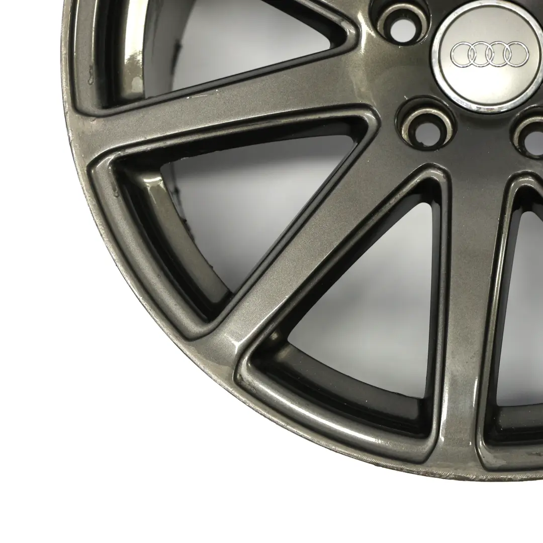 Mk2 8J Grey Alloy Wheel Rim 18" ET:52 9J 10-Spoke to Audi TT with Part number 8J0601025AB Audi TT Mk2 8J Grey Alloy Wheel Rim 18" ET:52 9J 10-Spoke - SKU 8J0601025AB-1 - Part number 8J0601025AB
