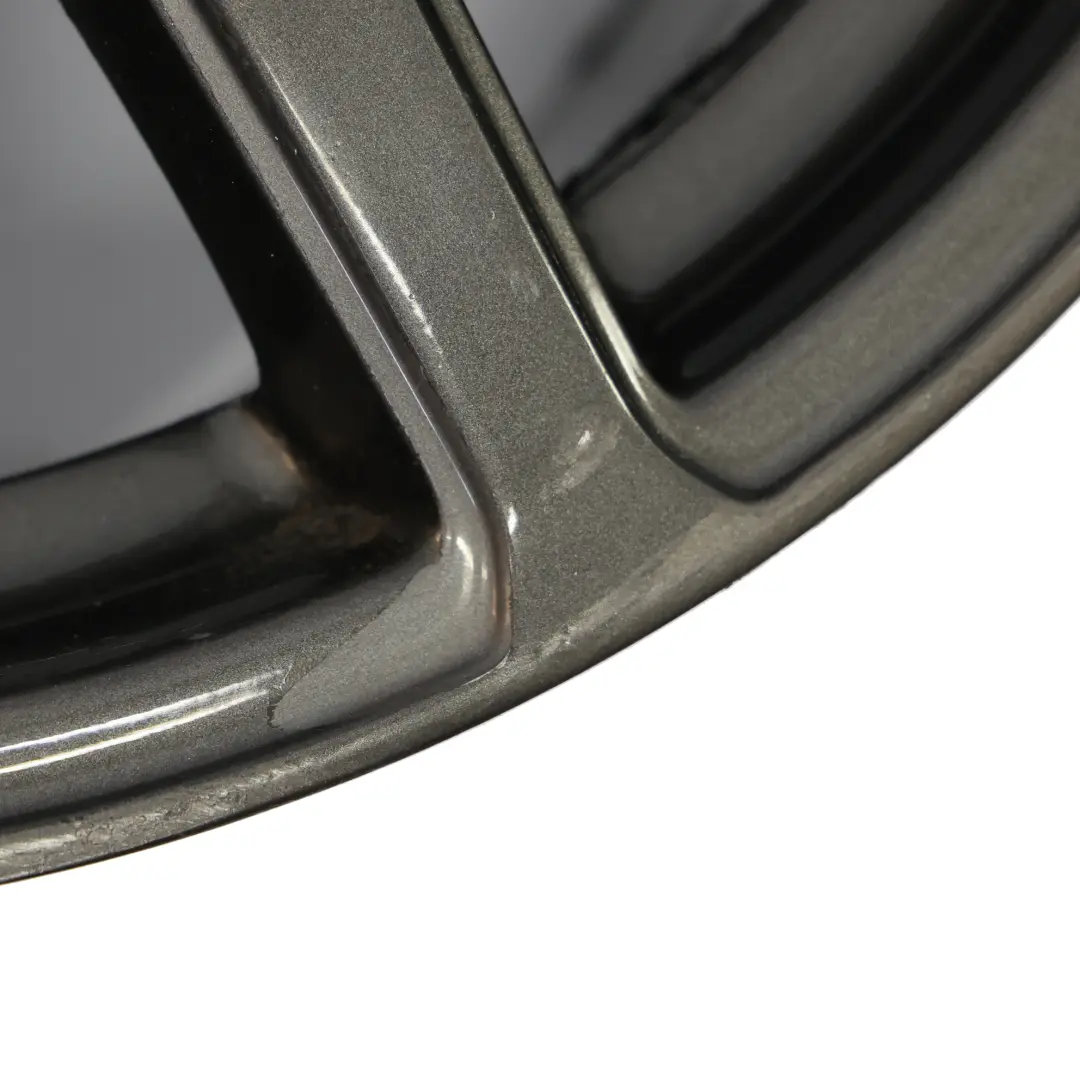 Audi TT Mk2 8J Jante Alliage Grise 18" ET:52 9J 10 Branches - SKU 8J0601025AB-2 - Numéro de pièce 8J0601025AB