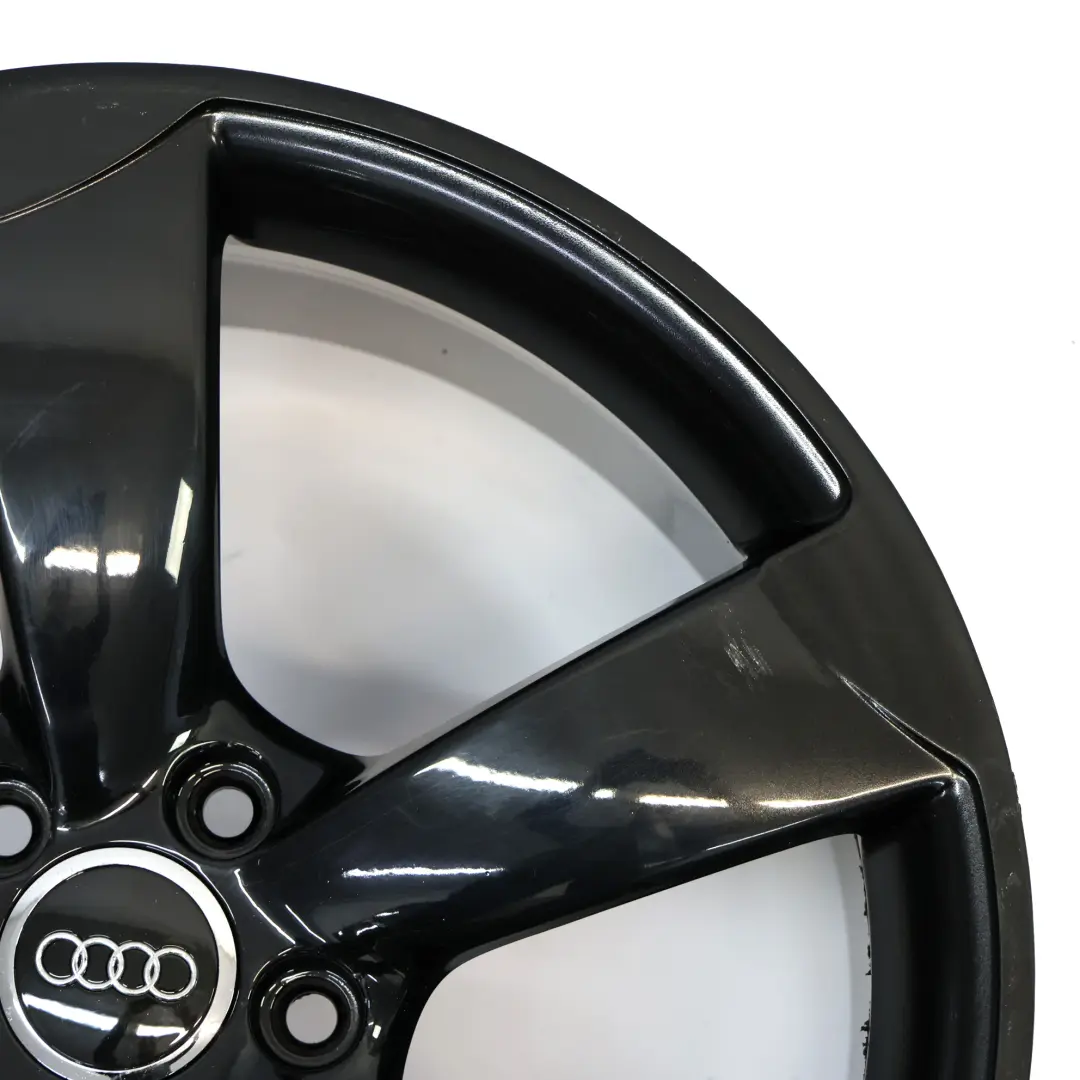 Audi TT Mk2 8J Jante En Alliage Noir Pour 19" ET:52, 9J Speedline - SKU 8J0601025DD-2 - Numéro de pièce 8J0601025DD