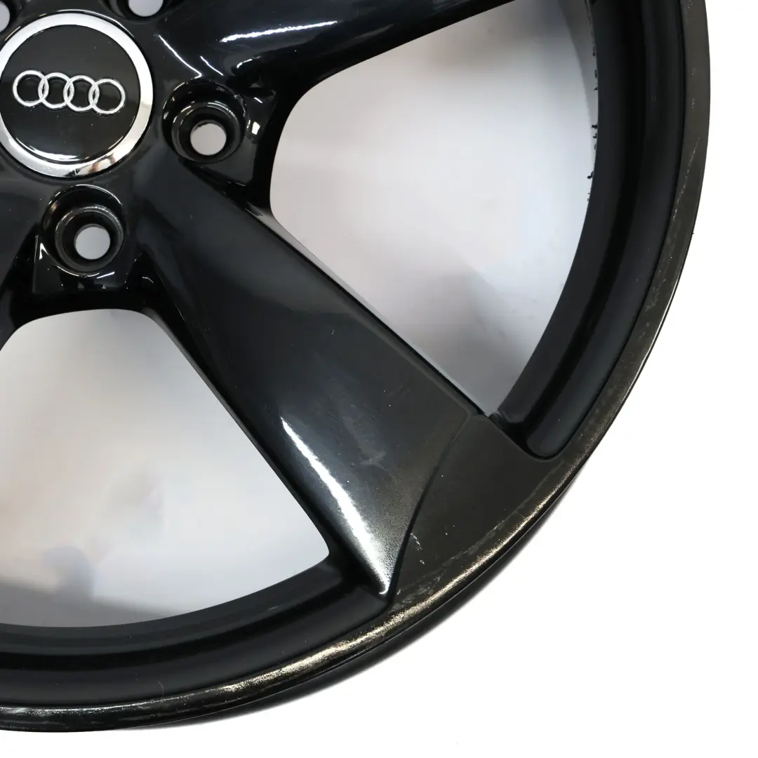 Audi TT Mk2 8J Czarna Felga Aluminiowa Rotor 19" ET:52 9J - SKU 8J0601025DD-2 - Numer Części 8J0601025DD