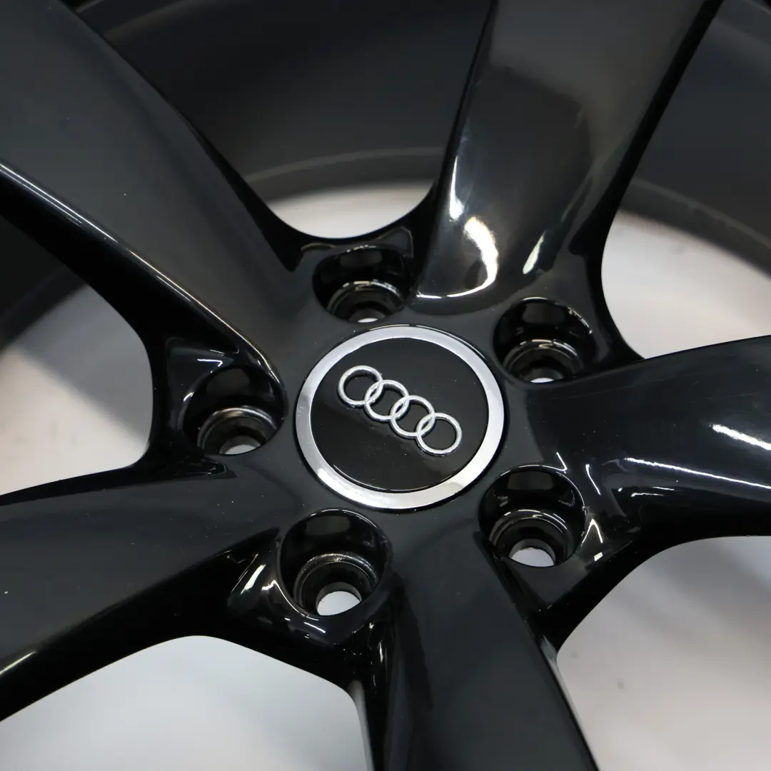 Audi TT Mk2 8J Jante En Alliage Noir Pour 19" ET:52, 9J Speedline - SKU 8J0601025DD-2 - Numéro de pièce 8J0601025DD
