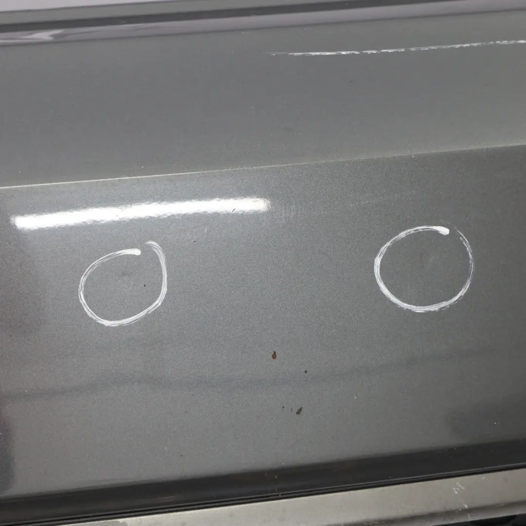 Audi A1 8X Rear Bumper Panel PDC Parktronic Daytona Grey Pearl Effect - Z7S - SKU 8XA807067D-DGR - Part number 8XA807067D