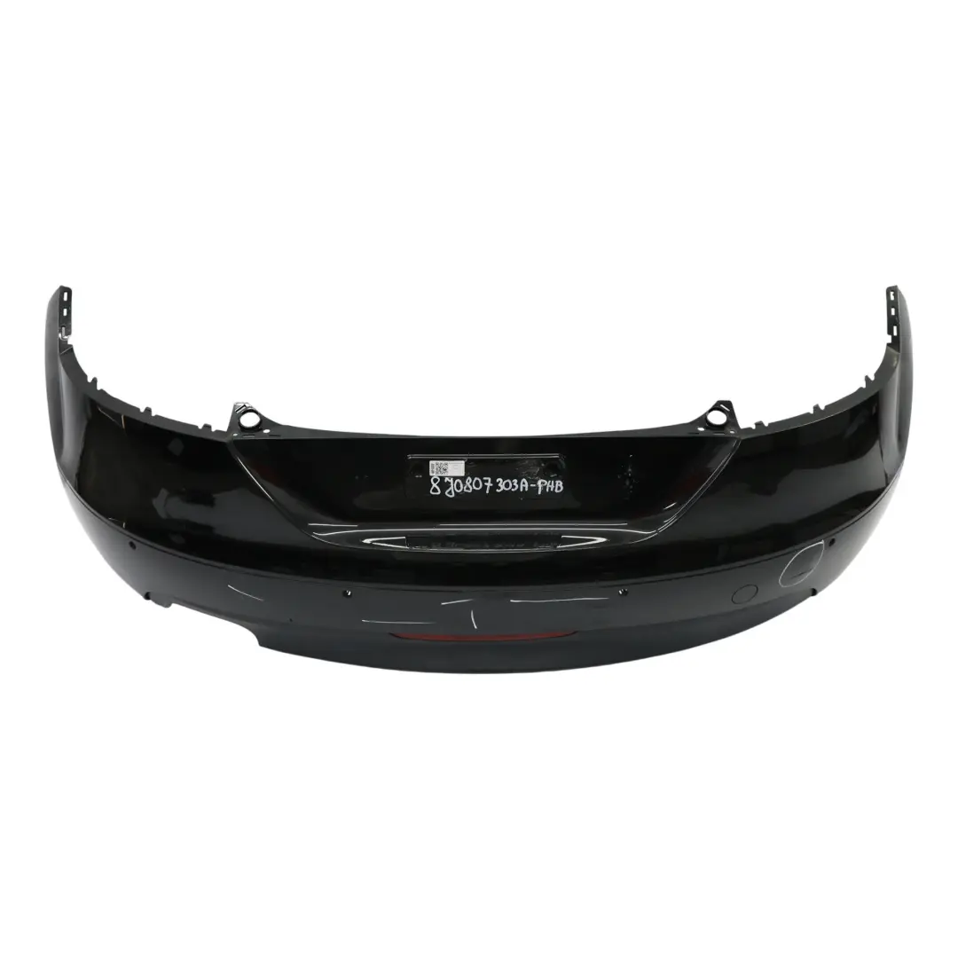 Bumper Audi TT 8J Rear Trim Panel Covering Phantom Black - Z9Y to Rear with Part number 8J0807303A Rear Bumper Audi TT 8J Rear Trim Panel Covering Phantom Black - Z9Y - SKU 8J0807303A-PHB - Part number 8J0807303A