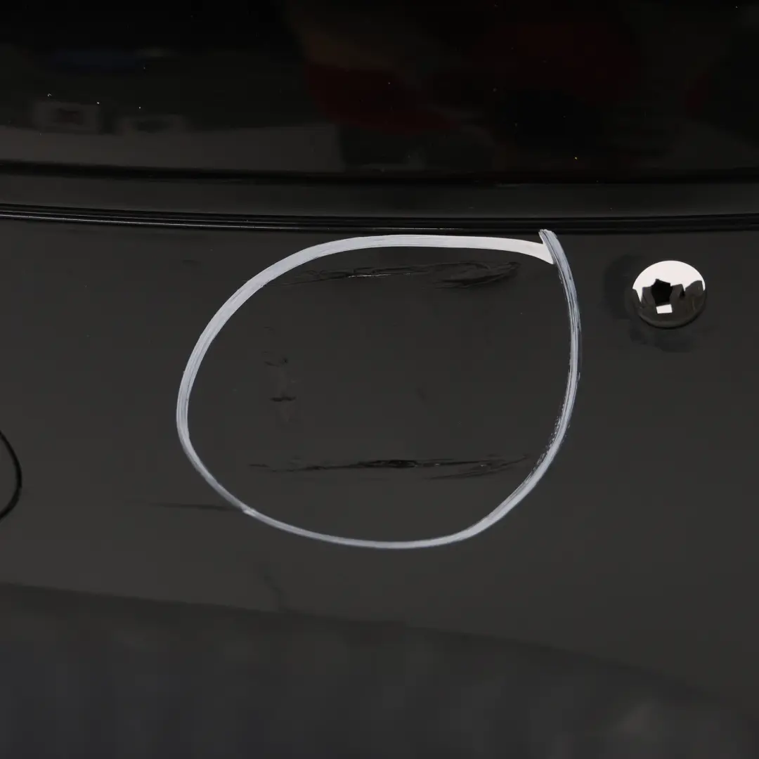 Bumper Audi TT 8J Rear Trim Panel Covering Phantom Black - Z9Y to Rear with Part number 8J0807303A Rear Bumper Audi TT 8J Rear Trim Panel Covering Phantom Black - Z9Y - SKU 8J0807303A-PHB - Part number 8J0807303A