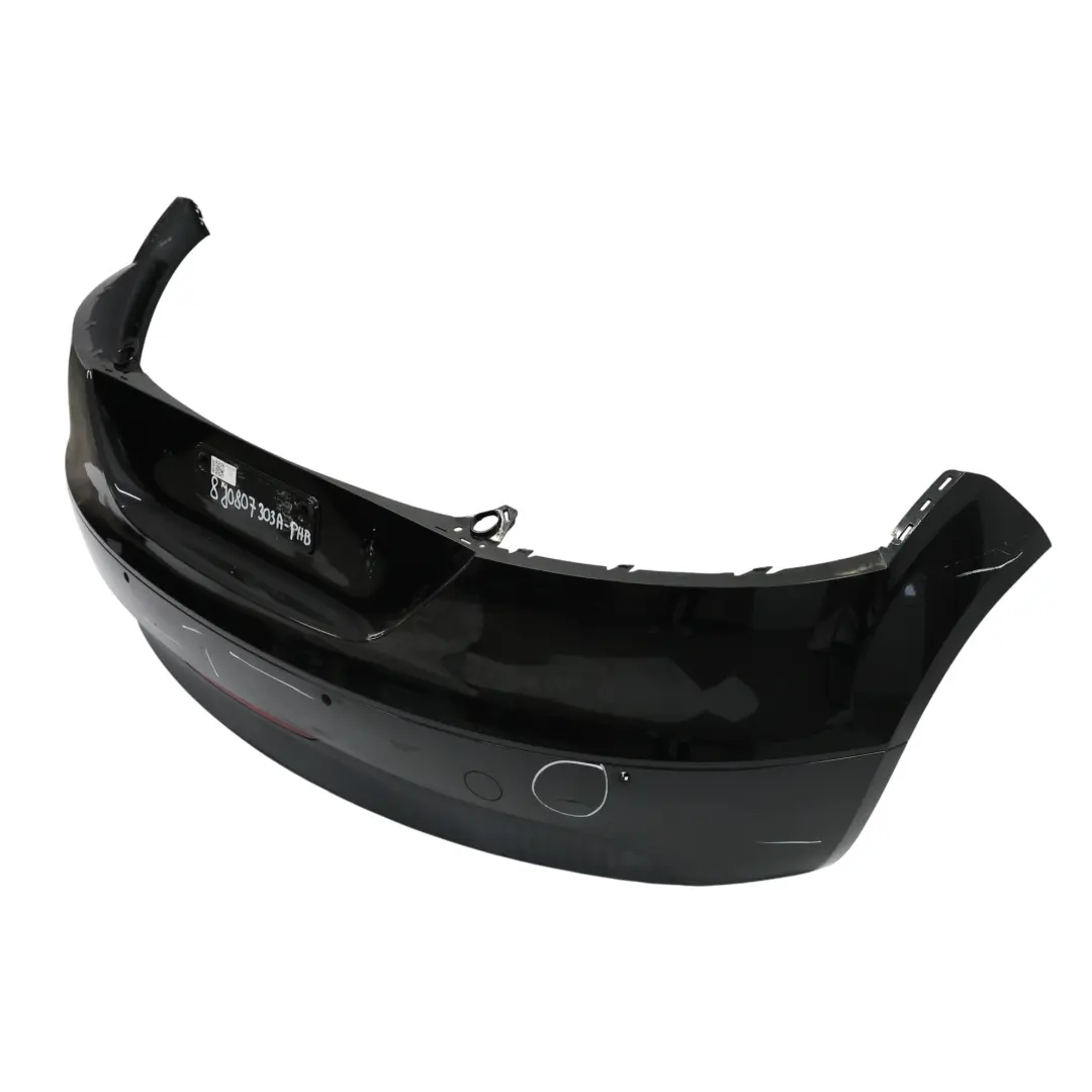 Rear Bumper Audi TT 8J Rear Trim Panel Covering Phantom Black - Z9Y - SKU 8J0807303A-PHB - Part number 8J0807303A