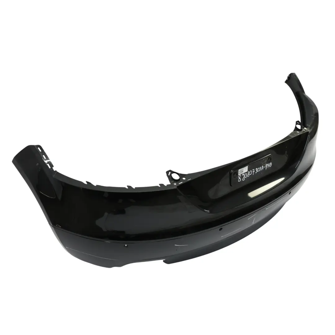 Bumper Audi TT 8J Rear Trim Panel Covering Phantom Black - Z9Y to Rear with Part number 8J0807303A Rear Bumper Audi TT 8J Rear Trim Panel Covering Phantom Black - Z9Y - SKU 8J0807303A-PHB - Part number 8J0807303A