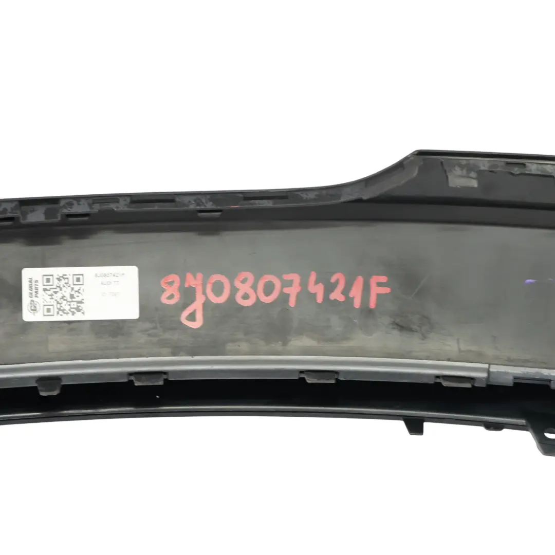  Spoiler Paraurti Audi TTS 8J Diffusore Posteriore Inferiore Pannello - SKU 8J0807421F - Numero di parte 8J0807421F