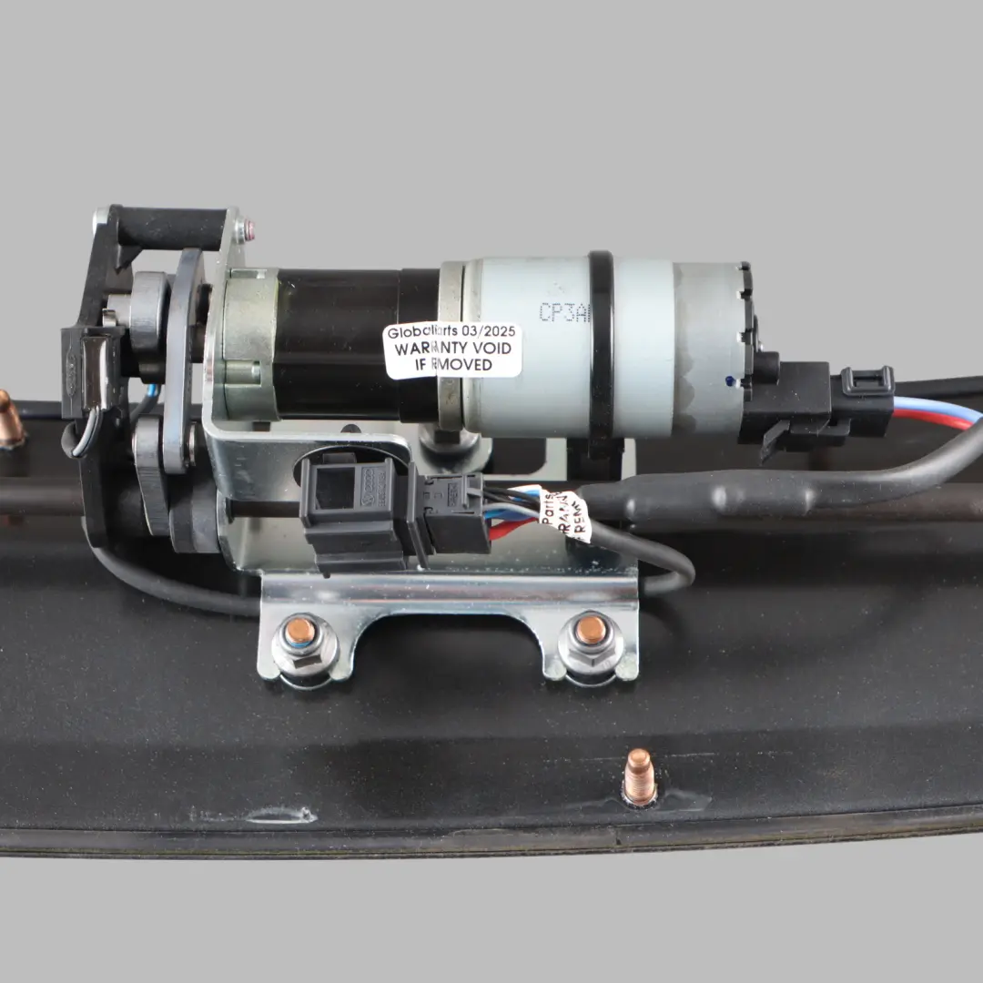 Spoiler Audi TT 8J Electric Active Spoiler Flap Glacier White Pearl - S9R to Rear with Part number 8J0827934 Rear Spoiler Audi TT 8J Electric Active Spoiler Flap Glacier White Pearl - S9R - SKU 8J0827934-MGW - Part number 8J0827934